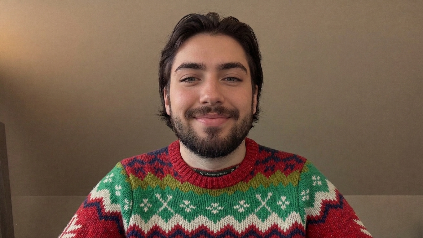 Combined AI result showing merged styling output