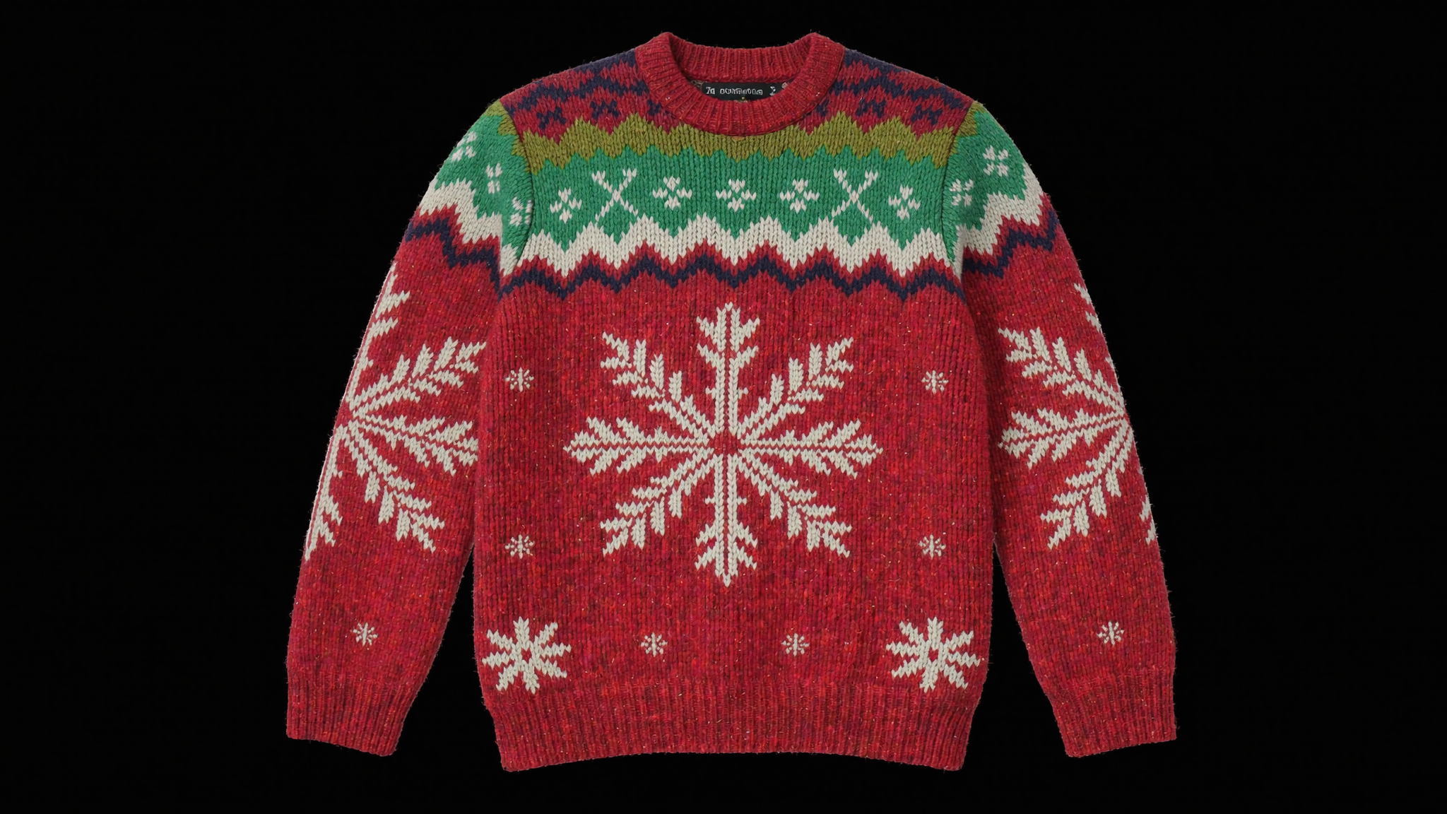 AI generated sweater style reference image